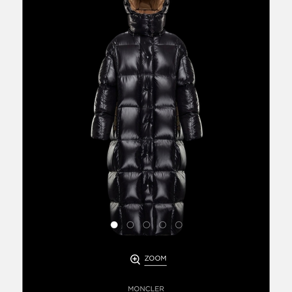Moncler Parnaiba Hooded Long Coat Authentic